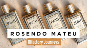 Colección Olfactory Journeys de Rosendo Mateu